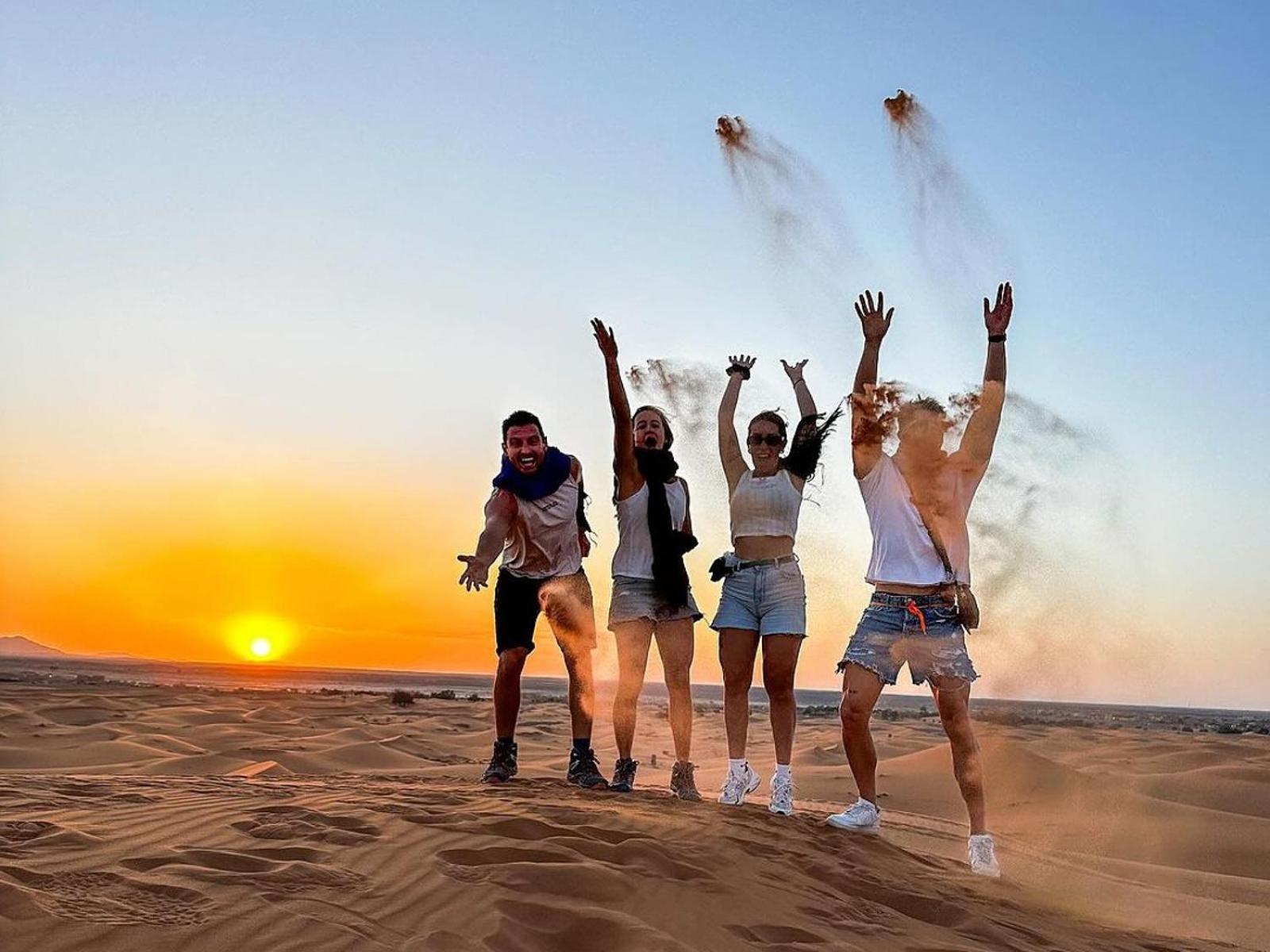 Zahra Luxury Desert Camp Мерзуга Экстерьер фото