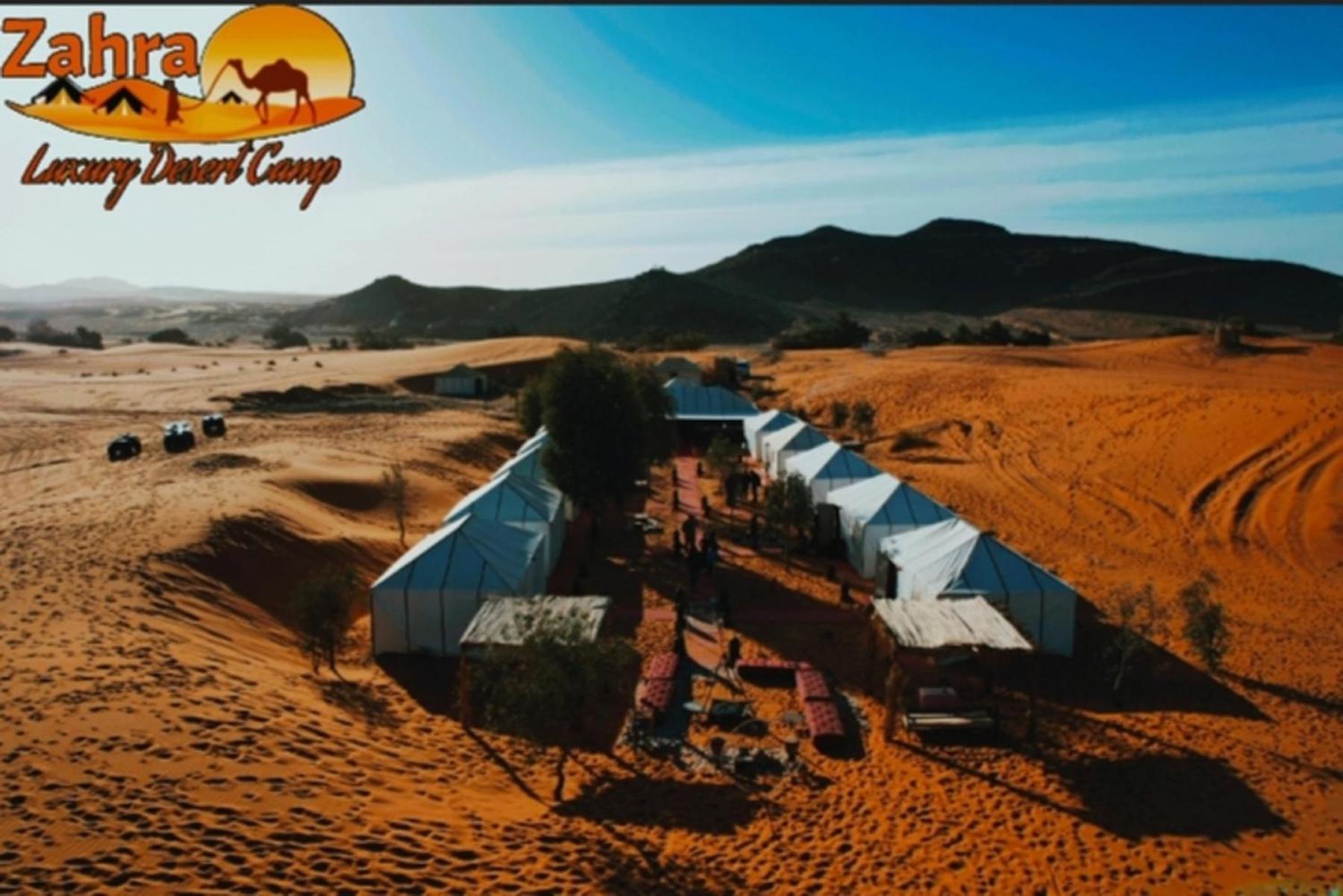 Zahra Luxury Desert Camp Мерзуга Экстерьер фото