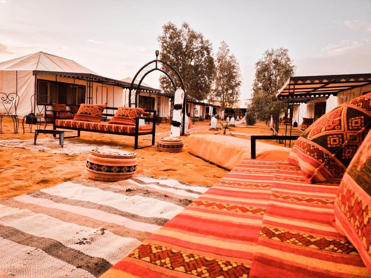 Zahra Luxury Desert Camp Мерзуга Экстерьер фото